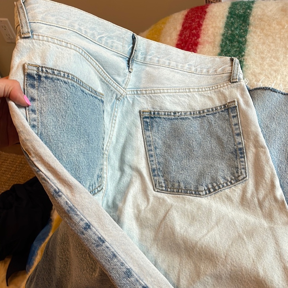 Two toned MANGO jeans